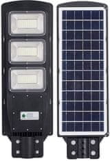 HADEX Pouliční svítidlo LED 24W se solárním nabíjením 12W /Solární světlo/