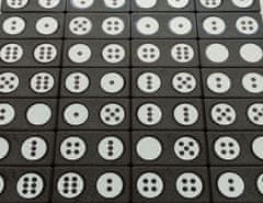 YOMENY Domino klasik černé 28 kostek