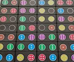 YOMENY Domino klasik barevné 28 kostek