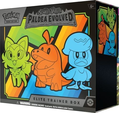 Levně Pokémon TCG: SV02 Paldea Evolved - Elite Trainer Box