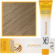 GK 9,0 Juvexin barva na vlasy s keratinem, Dlouhotrvající barevný efekt Krásné a lesklé vlasy