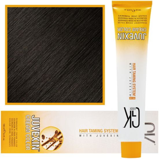 GK 3 Juvexin barva na vlasy s keratinem, Dlouhotrvající barevný efekt Krásné a lesklé vlasy, 100ml