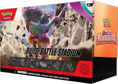 Levně Pokémon TCG: SV02 Paldea Evolved - Build & Battle Stadium