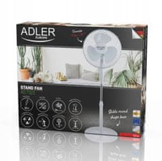 Adler Stojanový ventilátor AD7323w 40cm bílý