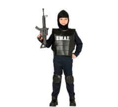 Guirca Kostým dětský Policie Zvláštní jednotka SWAT vel.5-6 let