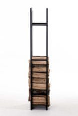 Sortland Stojan na dřevo ke krbu Keri | 150x40x25 cm