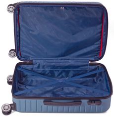 BENZI Velký kufr BZ 5693 Light Blue