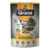 GRAND GRAND kaps. kočka deluxe 100% kuřecí se zel.100g