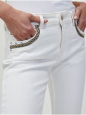 Orsay Bílé zkrácené skinny fit džíny ORSAY S