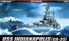 Academy USS CA-35 Indianapolis, Model Kit loď 14107, 1/350
