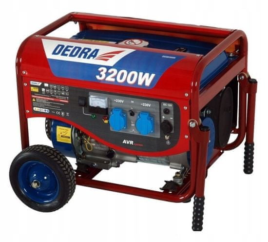 Dedra Jednofázový generátor 3200W
