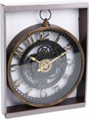 Koopman Vintage nástěnné hodiny do obývacího pokoje 26,7 cm