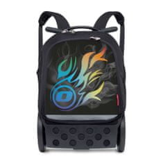 Nikidom Školní a cestovní batoh na kolečkách Roller UP XL Wild Fire (27 l)