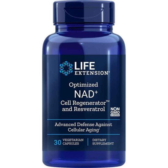 Life Extension Doplňky stravy Optimized Nad Cell Regenerator And Resveratrol