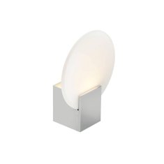 NORDLUX Nadčasové nástěnné LED svítidlo Hester, chrom