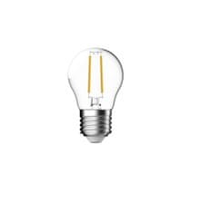 NORDLUX Stmívatelná LED žárovka Filament E27 4,2 W, 2700 K
