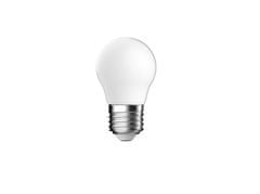 NORDLUX Stmívatelná LED žárovka Filament E27 4,2 W, 2700 K, mléčná