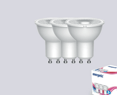 NORDLUX LED žárovka s paticí GU10 3,7 W nebo 345 lm W 2700 K, set 3 ks 345 lm