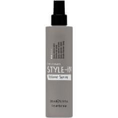 Inebrya Volume Spray - Zvedací sprej na vlasy u kořínků, Účinně odráží vlasy od kořínků, Zpružňuje a hydratuje vlasy, 200ml