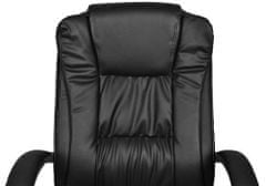 Malatec 8983 Kancelářská židle EKO kůže černá 13976