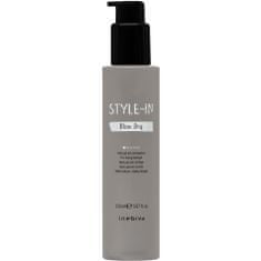 Inebrya Blow Dry gel pro urychlení vysoušení vlasů, Urychluje vysoušení vlasů Pro dokonalý styling, 150ml
