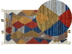 Beliani Kelimový koberec 80 x 150 cm vícebarevný ARZAKAN