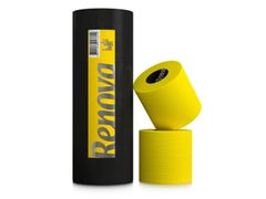 Renova Toaletní papír žlutý 3-vrstvý v luxusní tubě, 3 ks
