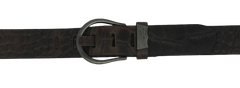 Levis dámský kožený pásek – imitace hadí kůže - hnědý, 100 cm