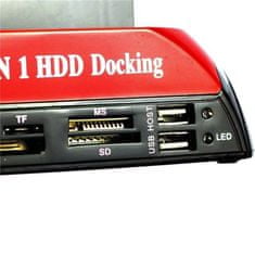Dexxer 875D Dokovací stanice pro disky SATA ATA IDE HDD SSD USB