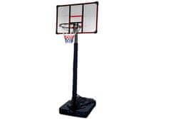 shumee Basketbalový košík Mobilní nastavitelný stojan 200-305 cm