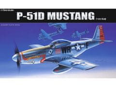 Academy North American P-51D Mustang, USAAF, 355th FG, 354th FS, "Down for Double", Gordon Graham, Anglie, 1945, Model Kit 12485, 1/72
