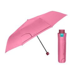 Perletti Dámský skládací deštník COLORINO / zářivá růžová, 26292
