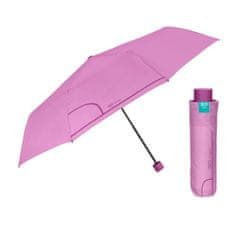 Perletti Dámský skládací deštník COLORINO / světle fialová, 26292