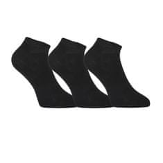 Styx 3PACK ponožky nízké bambusové černé (3HBN960) - velikost XL