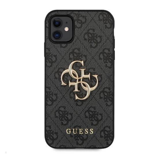Guess 4G Metal Logo kryt na iPhone 11 Růžová