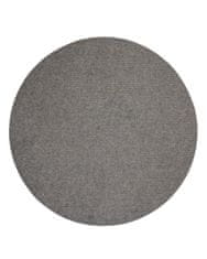 Vopi AKCE: 100x100 (průměr) kruh cm Kusový koberec Quick step béžový kruh 100x100 (průměr) kruh