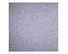 Vopi Kusový koberec Quick step šedý čtverec 60x60