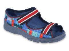 Befado chlapecké sandálky MAX 969X153 modré, velikost 25