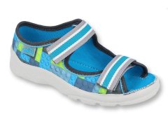 Befado chlapecké sandálky MAX 969X152 modré, velikost 25