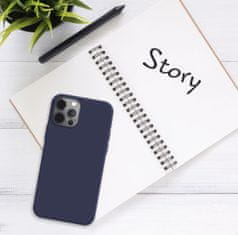 FIXED Zadní pogumovaný kryt Story pro Xiaomi Redmi Note 12 Pro, modrý, FIXST-956-BL