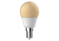 NORDLUX Zlatá LED žárovka G45 E14 2,9 W 2400 K