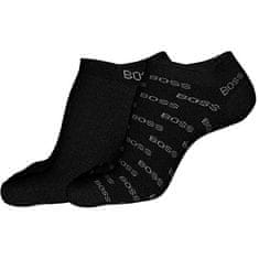 Hugo Boss 2 PACK - pánské ponožky BOSS 50477888-001 (Velikost 39-42)