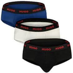 Hugo Boss 3 PACK - pánské slipy HUGO 50469783-121 (Velikost M)