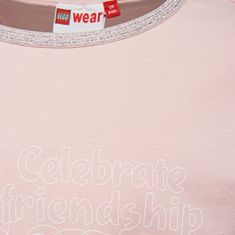 LEGO Wear TALLYS 607 - triko s dl. rukávem Friends, růžové, 110