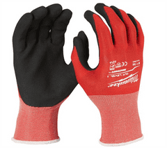 Milwaukee Pracovní rukavice Milwaukee M/8 odolné proti proříznutí, stupeň ochrany 1