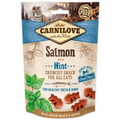 Brit CARNILOVE Cat Crunchy Snack Salmon with Mint with fresh meat, 50 g
