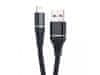 USB Data kabel extra ohebný pro iPhone 1M Barva: Černá