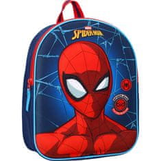 Vadobag Dětský batoh Spiderman 32cm 3D modrý