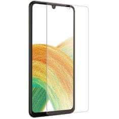IZMAEL Temperované tvrzené sklo GOLD 9H pro Samsung Galaxy A34 - Transparentní KP26580