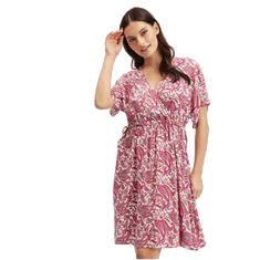 Orsay Růžové dámské vzorované šaty ORSAY_442282317000 38